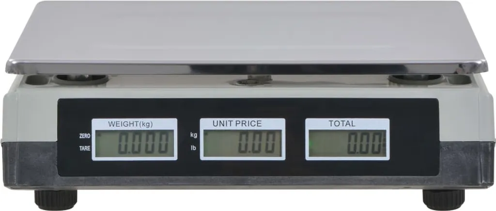 Bilancia Pesa Pacchi 30kg LCD: Bilancia Digitale con Batteria Interna