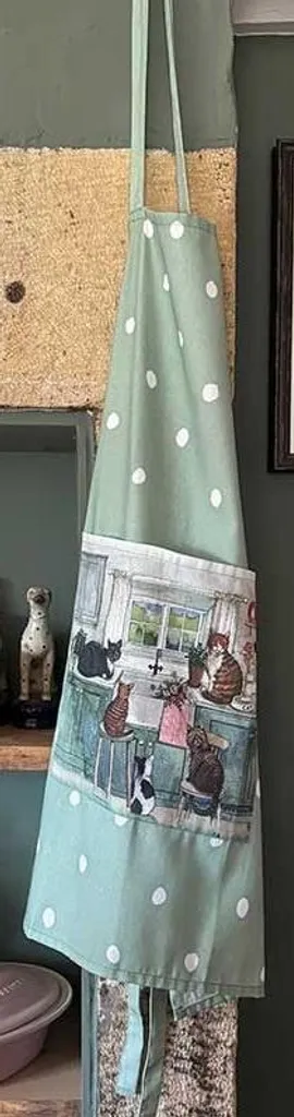Tablier de cuisine AP28 Chats dans la cuisine - Protection en coton