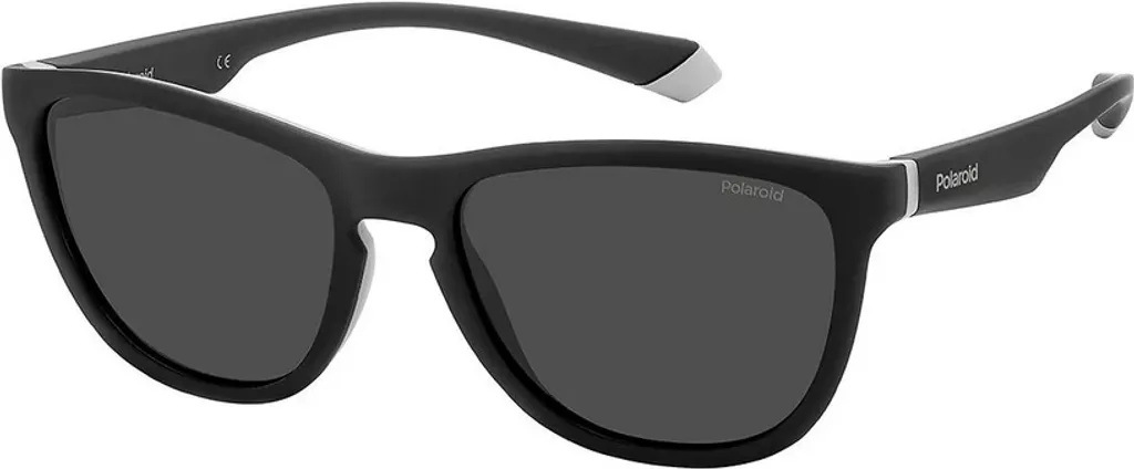 Polaroid PLD 2133/S Black Lunettes de soleil polarisées rectangulaires