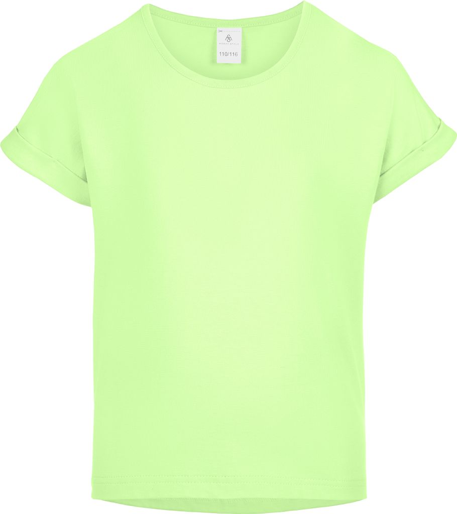 Merry Style T-Shirt für Mädchen aus weicher Baumwolle – Bequeme Mädchenkleidung Gr 152 MS-468