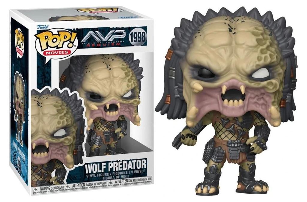 Funko Pop! Aliens Vs. Predator Requiem Wolf Predator 1998 Obrázek produktu 