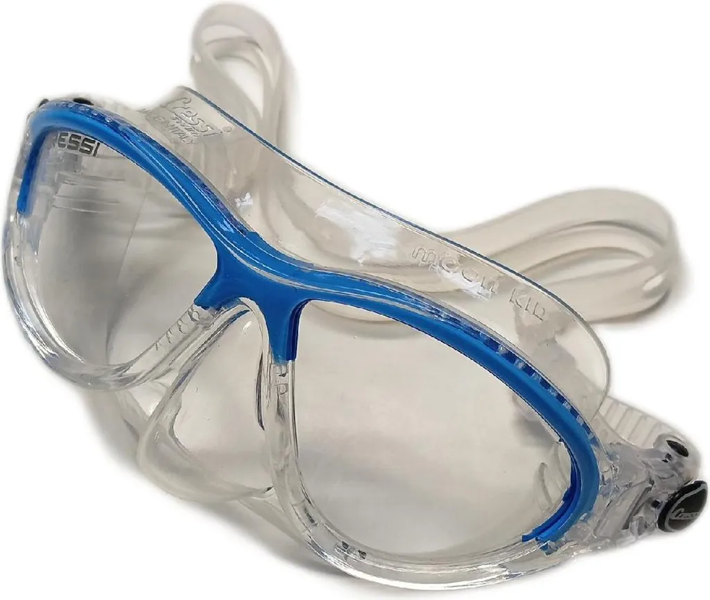 Cressi Moon DN200620 Masque de Plongée Enfant Bleu pour la Natation