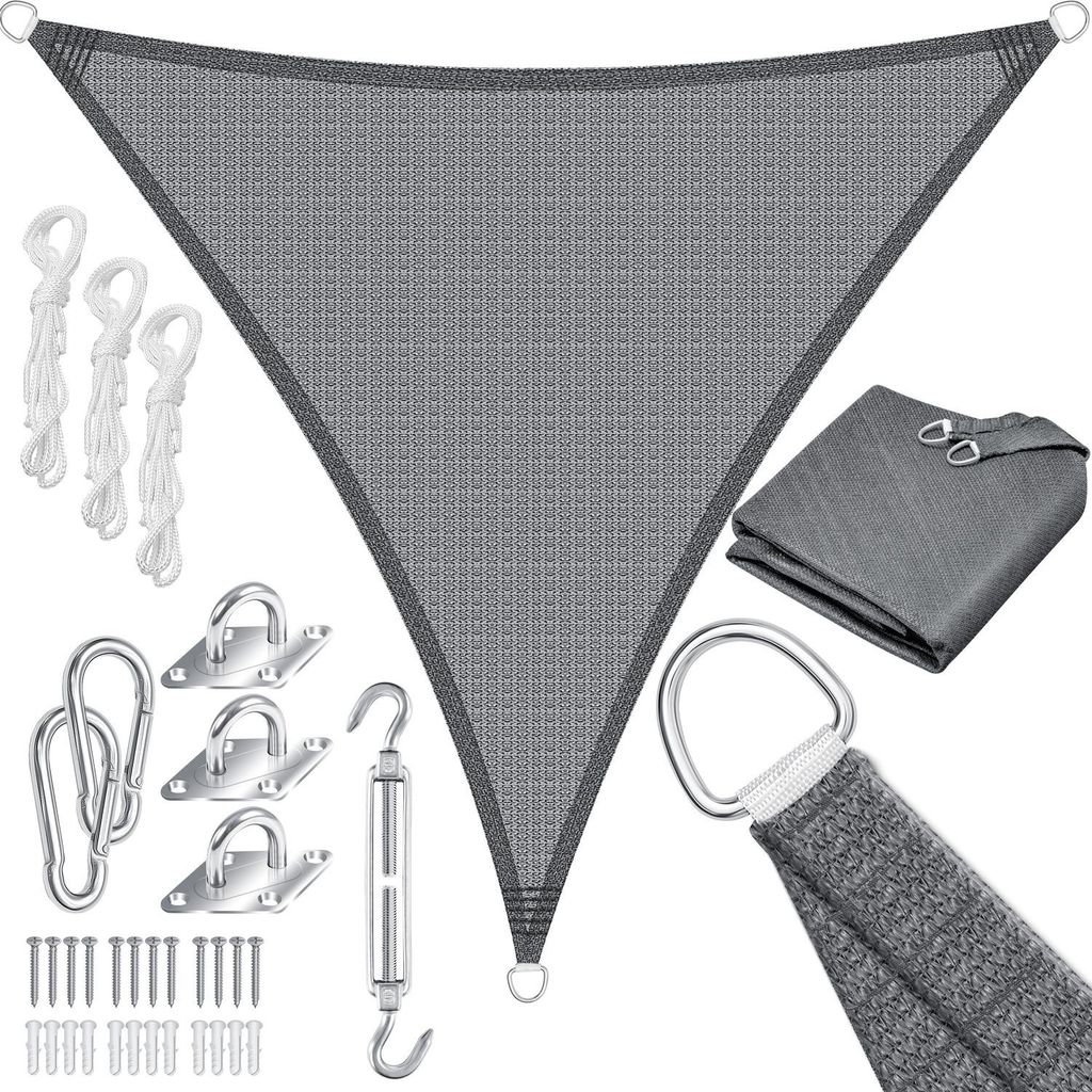 KESSER® Sonnensegel Sonnenschutz Windschutz | HDPE Gewebe | Produktbild 