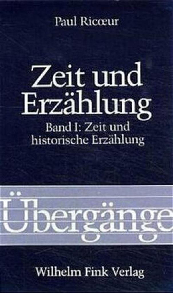 Zeit und Erzählung, 3 Bde.