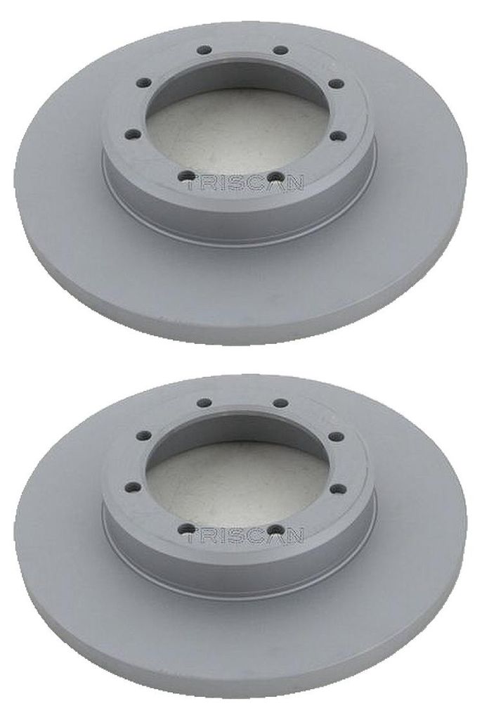 2 Bremsscheiben voll Ø 302 mm TRISCAN Bremsen-Expertise für u.a. OPEL MOVANO