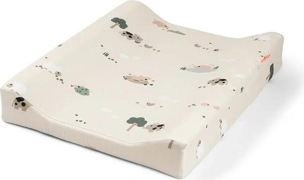 Done By Deer Tiny Farm Wickeltisch Beige Kinder Beige One Size