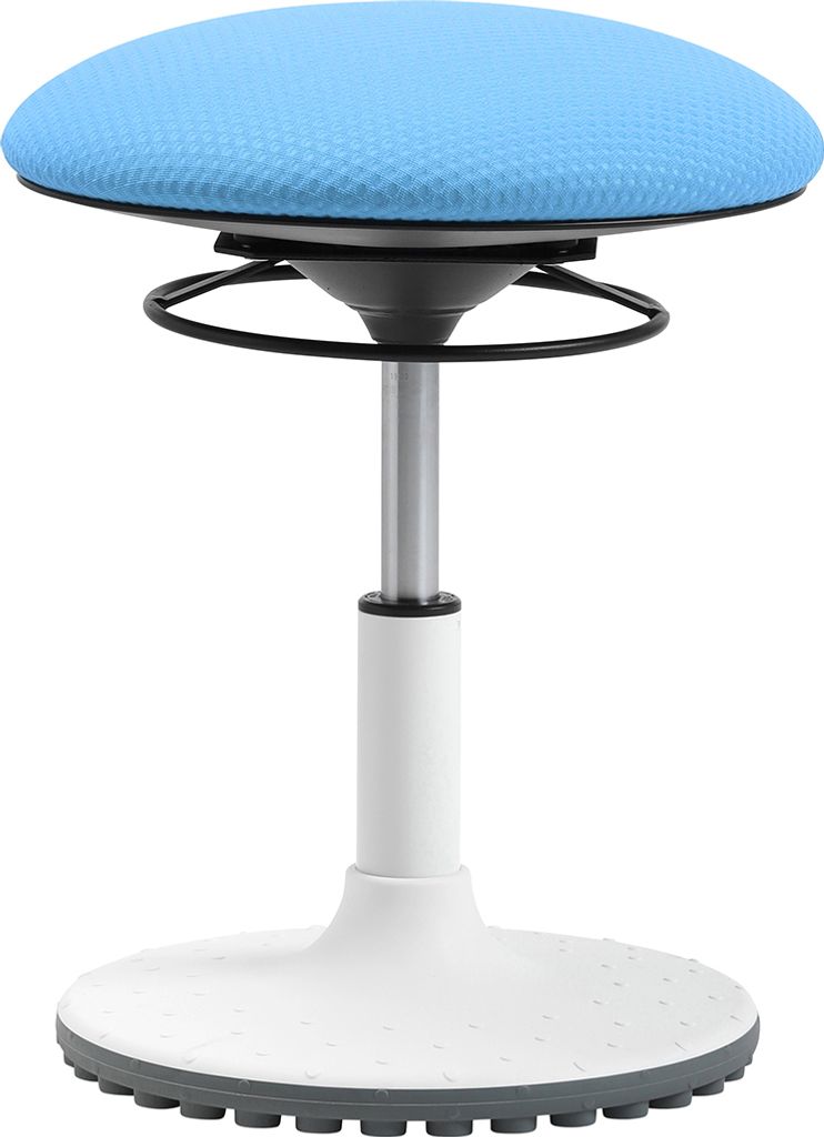 Topstar Kinderhocker Living Chairs Move Kids hellblau mit Sitness, ergonomischer Sitzhocker drehbar