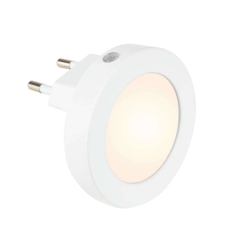 Veilleuse LED avec capteur 65x50mm ronde 0.5W 30lm 3000K Image du produit 