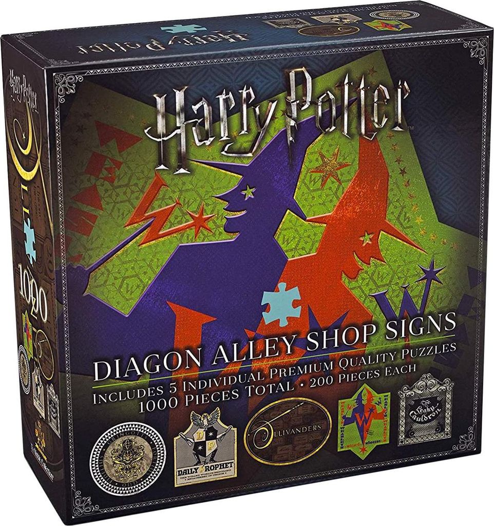 Harry Potter, 5x Puzzles - Diagon Alley