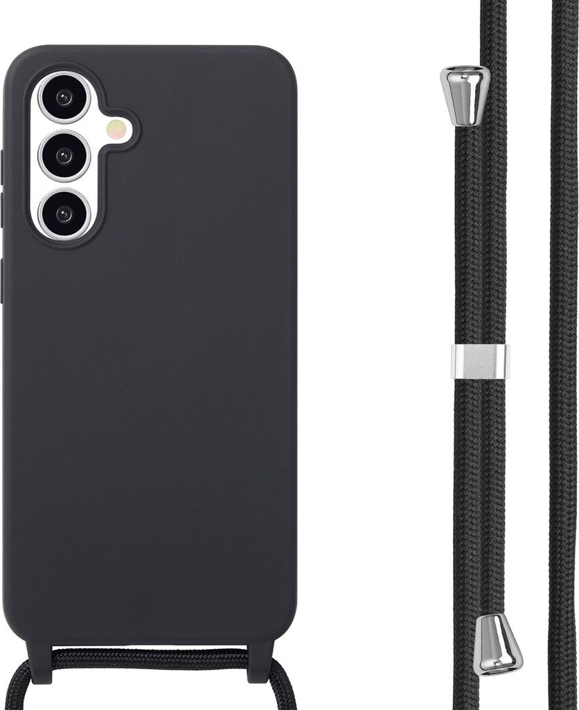 imoshion SilikonHülle mit Band Samsung Galaxy A36 - Schwarz Produktbild 