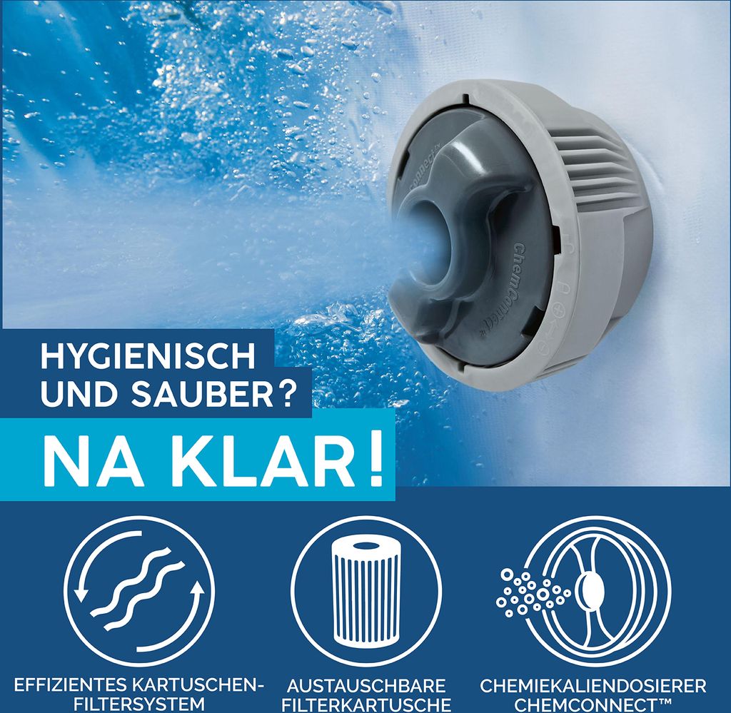 Bestway® LAY-Z-SPA® LED vířivka Paris AirJet™ 196 x 66 cm, Obrázek produktu 37