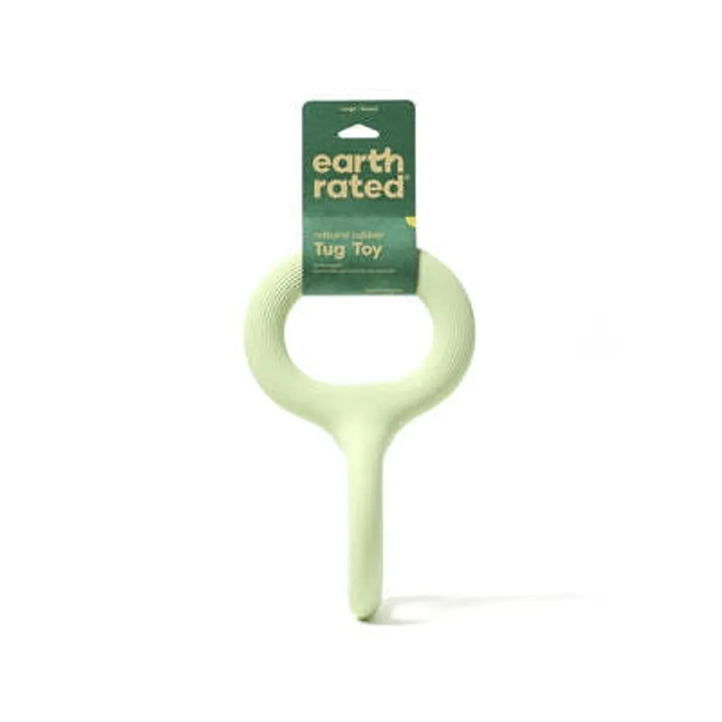 Earth Rated Tug Toy Jouet à Tirer en Caoutchouc Naturel pour Chien Durable