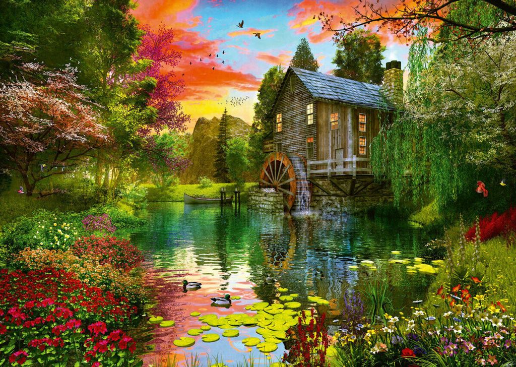 Schmidt Spiele Schmidt Spiele 58968 Puzzle 1000T.Die Wasserm hle