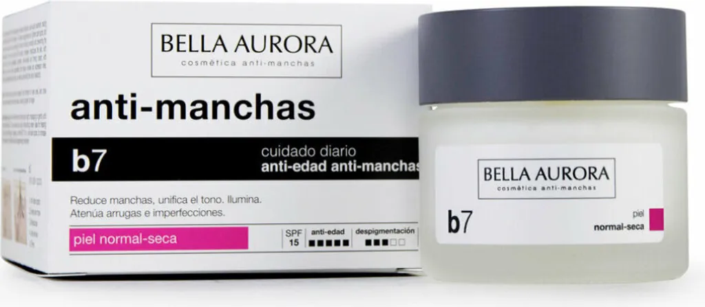 Bella Aurora B7 Soin Visage Anti-Taches 50ml - Crème Régénérante Éclat