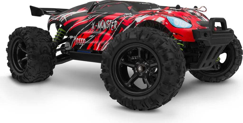Voiture RC incassable 45 km/h X-Monster 3.5 avec 2 coques de rechange - 8