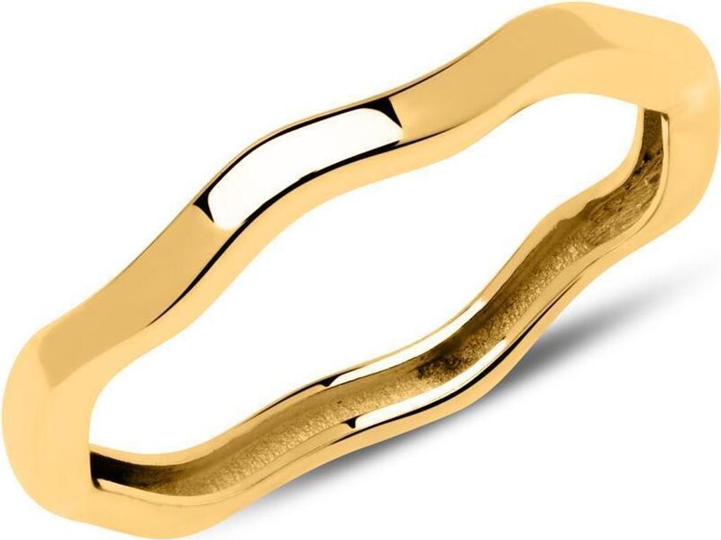 Unique Ring 8K Gold GR0169 (Größe: 50mm)