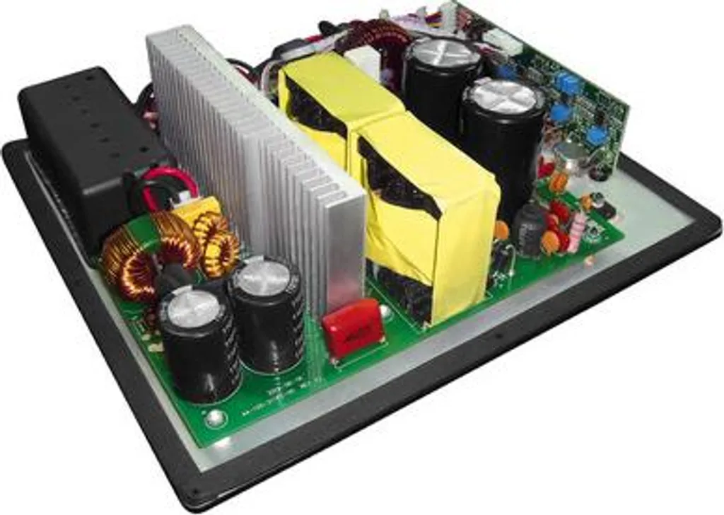 MONACOR SAM-500D Module actif de subwoofer classe D 500W 4 Ohms - 2