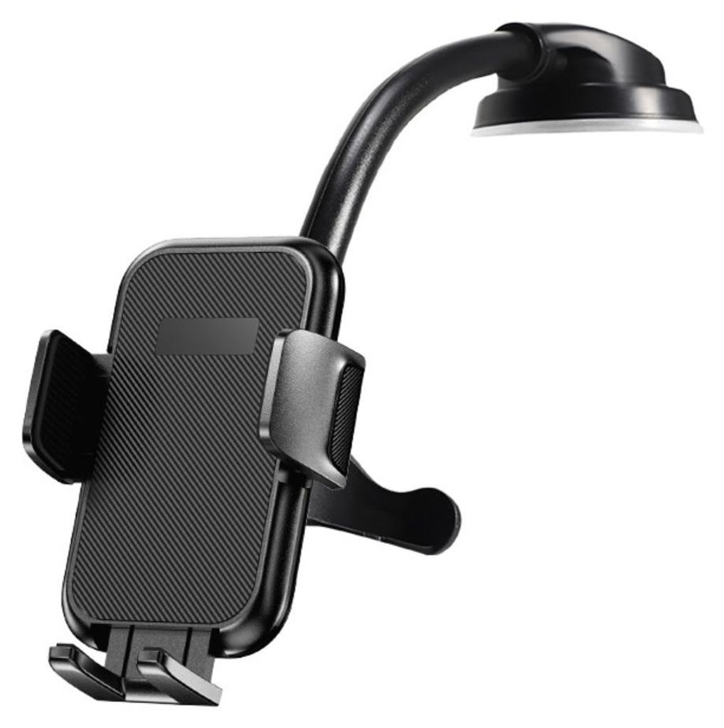 INF Vakuum-Nano-Handyhalter 220mm Arm Alu und PC 360 Grad verstellbar
