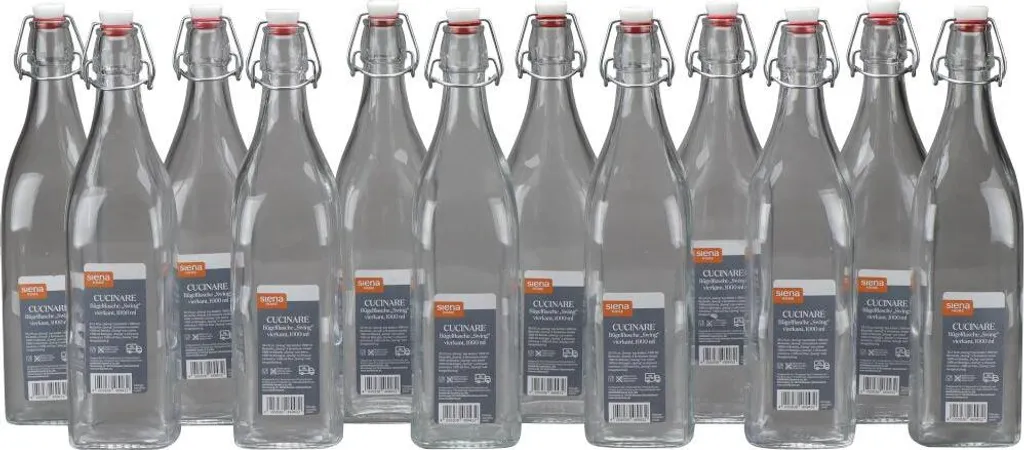 Bottiglia Professionale 1L SIENA HOME CUCINARE per Dispensa e Conserve - 2