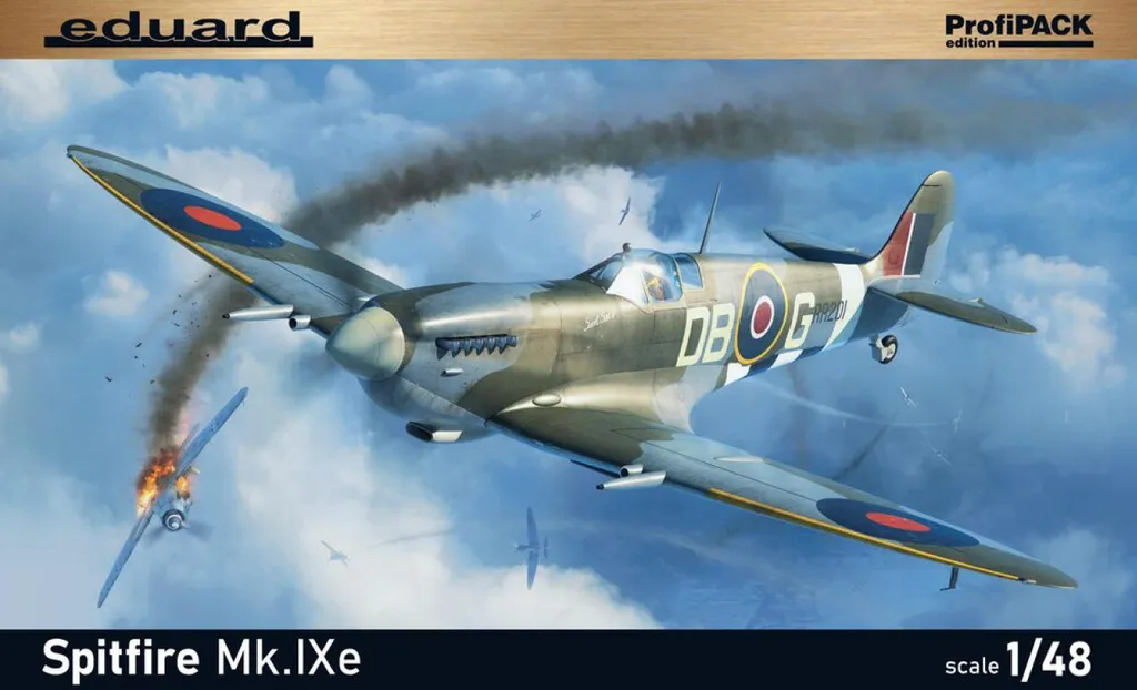 Spitfire Mk.Ixe 1:48 Profi Pack - Détails Photodécoupe et Masques