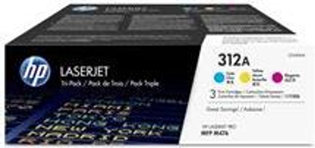 HP Trojbalenie (azúrová/purpurová/žltá) originálnych Obrázok produktu 