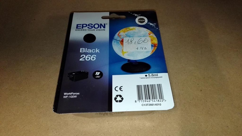 Epson 266 Druckerpatrone schwarz Produktbild 