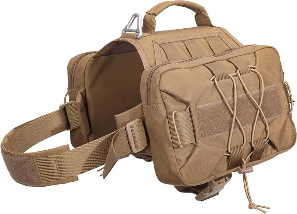 Sac à dos de yacht pour chien COB-M avec harnais de service réglable