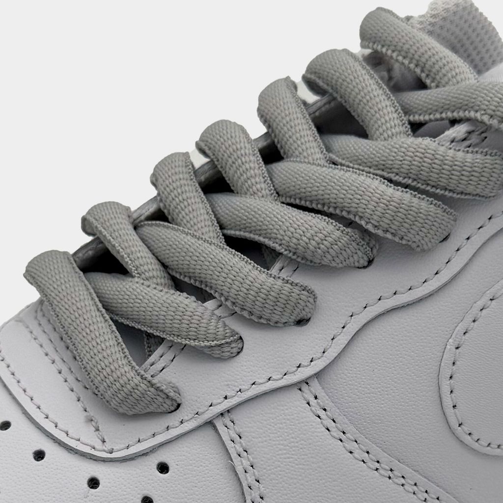 Schnürsenkel Oval Runde SB Laces Round Senkel - 120 cm, Grau