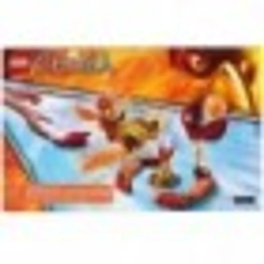 Jeu de Construction LEGO Chima Caverne de Feu avec Figurine Vautour