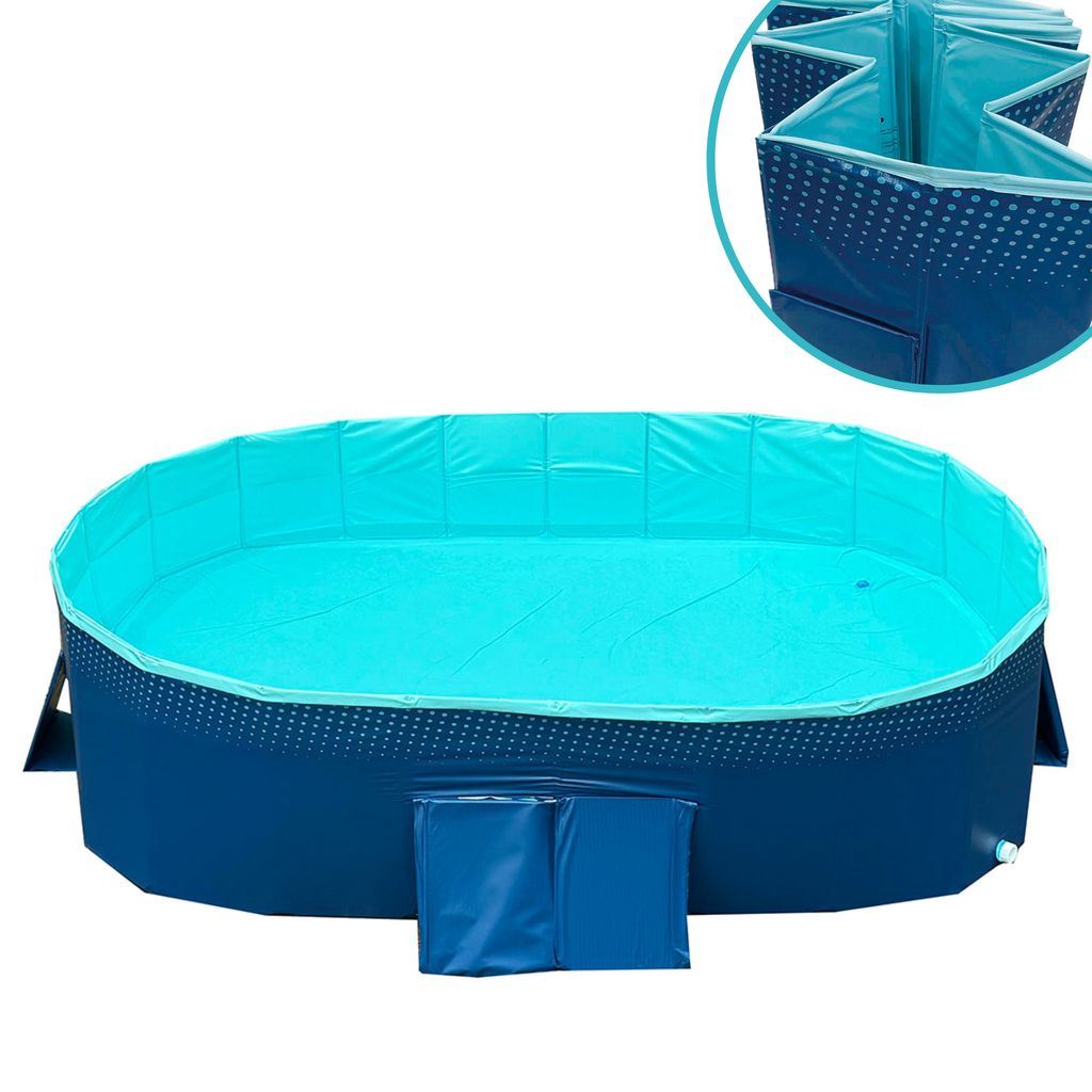 INDUSTEX S.L. Planschbecken, 210x137x50 cm, 600 L, blau, Produktbild 
