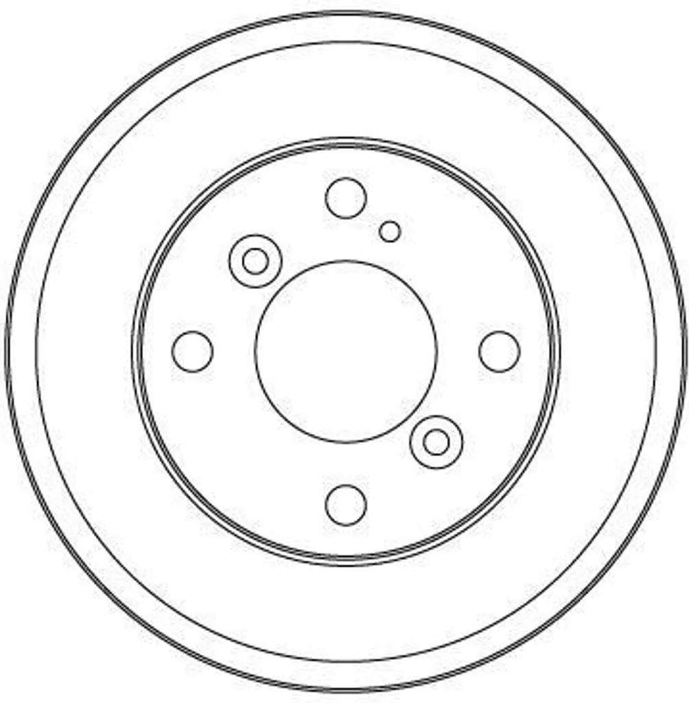 Tambour de Frein TRW DB4553 Haute Performance - Standard OE 1535923