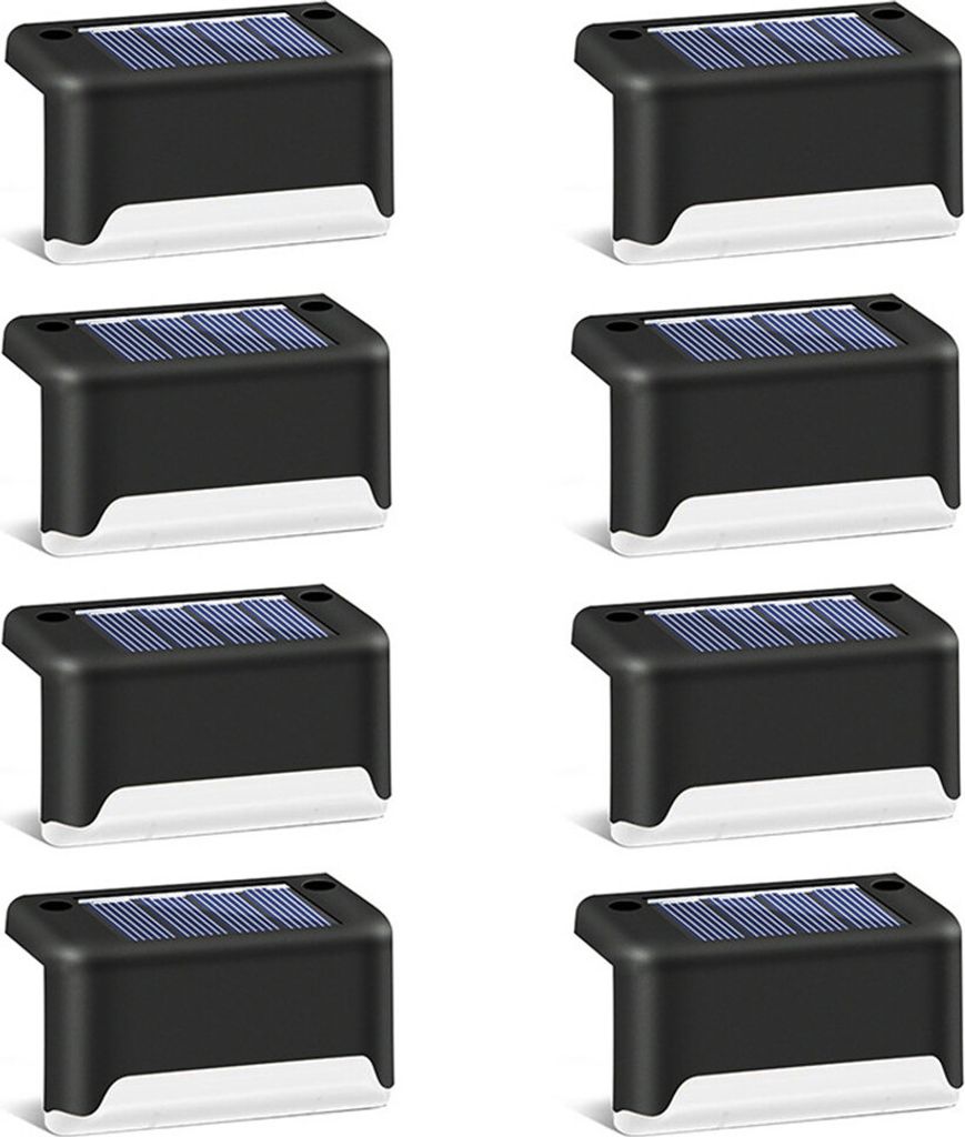 8x Solar Schritt Lichter Led Solar Garten Lampe für Produktbild 5