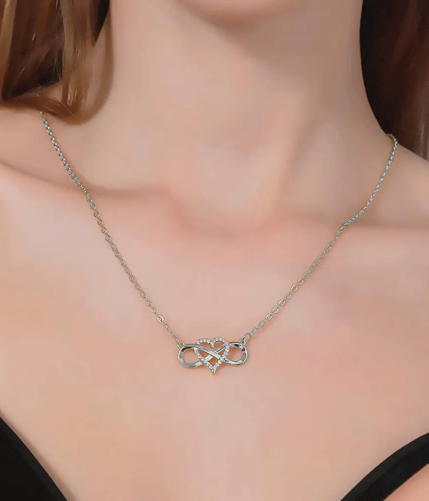 Elli Cuore Infinito con Zirconi in Argento 925 Gioielleria ️ acquista