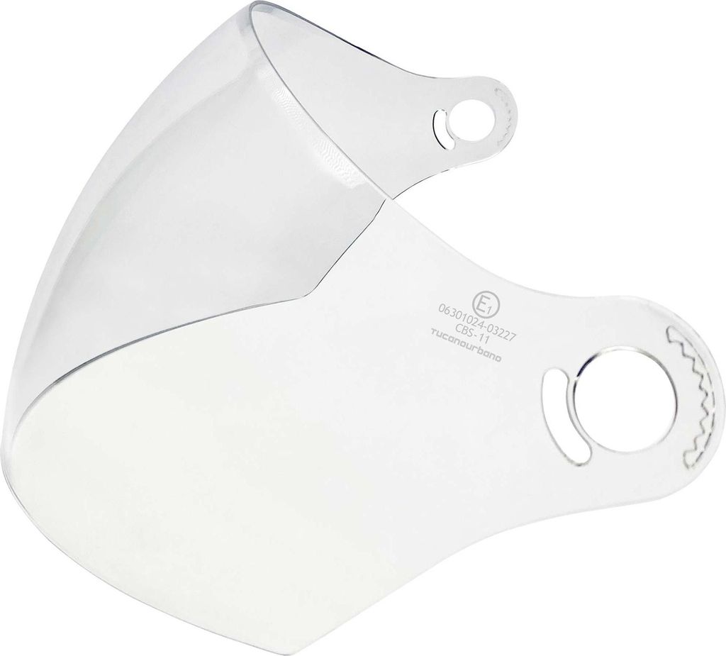 Visier für TUCANO URBANO EL'JETTIN 6.0 Helme transparent
