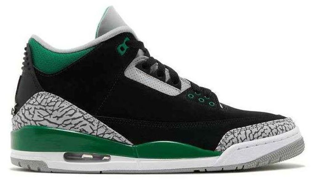Air Jordan 3 Pine Green Cement Grey - EU: 41 Produktbild 