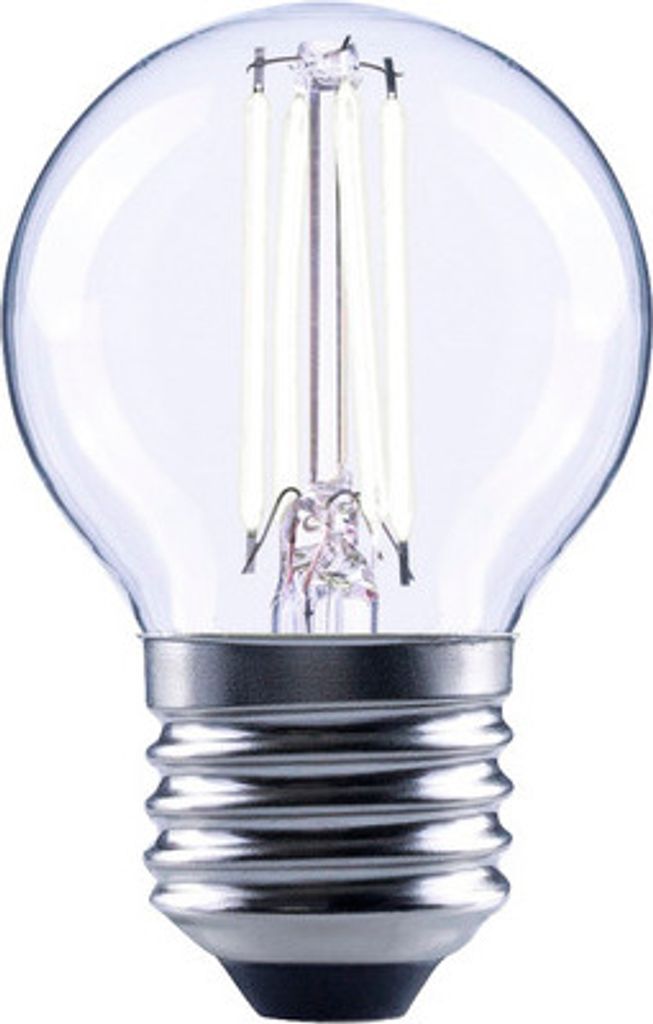 FLAIR LED Tropfenlampe dimmbar G45 E27/2,2W(25W) 250 lm 4000 K neutralweiß klar