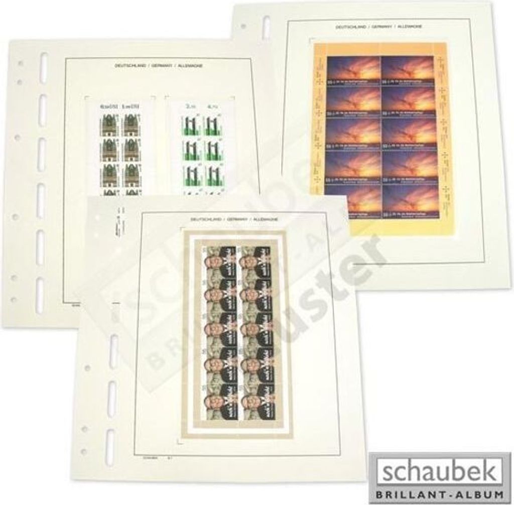 Schaubek 643/B-IV/08 Bund - Zehnerbogensortiment IV/2008
