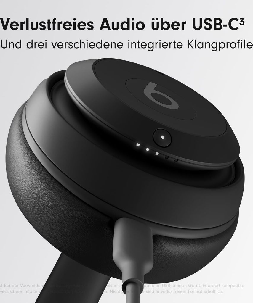 Beats Studio Pro Kabellose Kopfhörer Schwarz  Schwarz One Produktbild 17