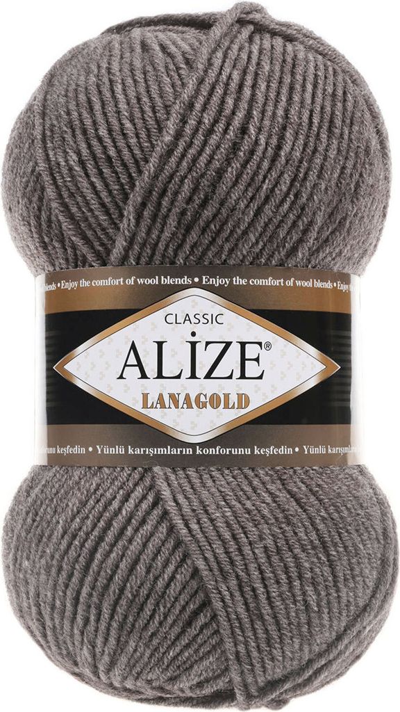 ALIZE Lanagold 100g 49% Wolle Strickgarn Winterwolle Produktbild 