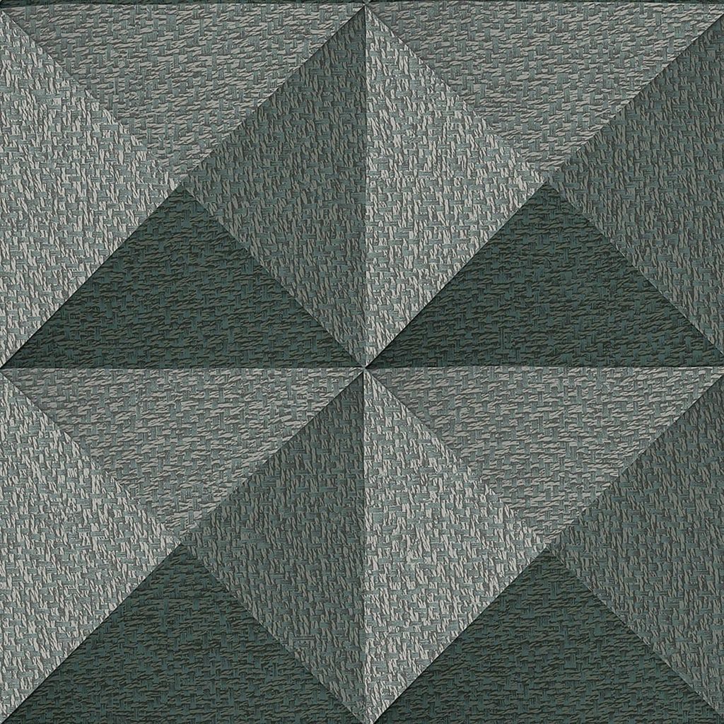Profhome SA524105-DI Luxus Tapete Geometrisch glänzend petrol platin 5,33 m2