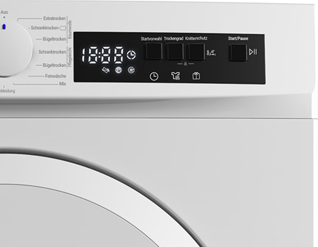 DAEWOO Kondenstrockner Trockner 7 kg Knitterschutz Produktbild 6