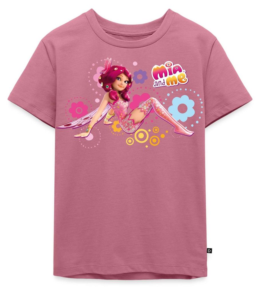 Spreadshirt Mia and Me Elfe Mia Sitzt In Blumen Kinder Produktbild 