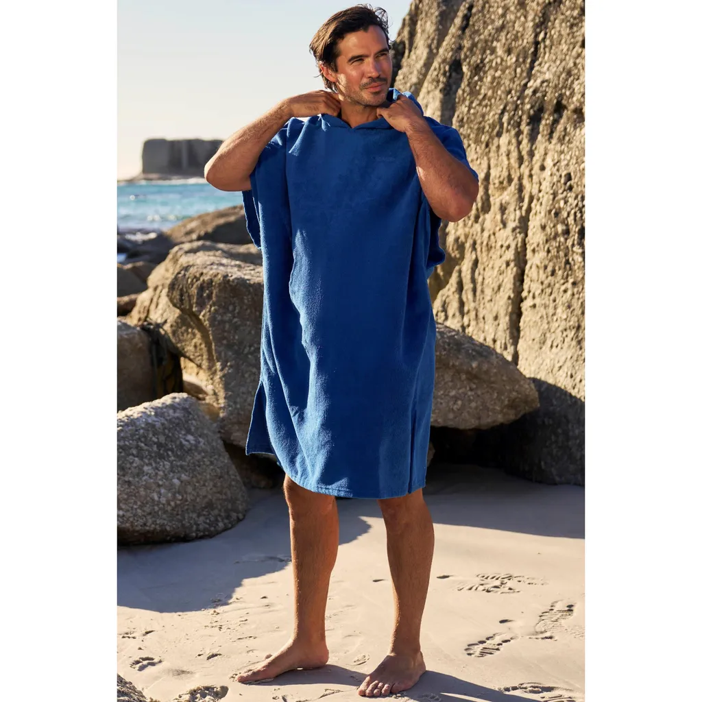 Poncho Homme Léger et Compact Driftwood MW1721 Bleu Clair Mountain Warehouse