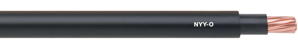 10 Meter Lapp 15500103 NYY-J Stromkabel 3x2,5 mm2 RE I flammwidriges Erdkabel mit Schutzleiter I Starkstromkabel für Außenbereich und Innenbereic...