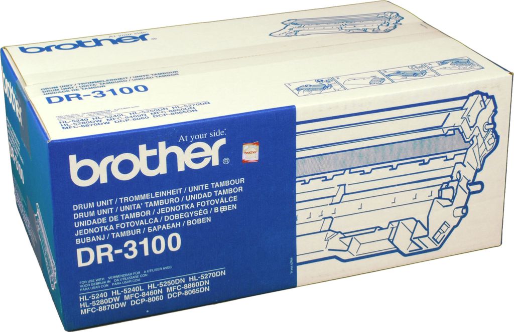 Brother DR-3100, Original, HL-5250DNHY, HL-5240L, DCP-8060, Produktbild 