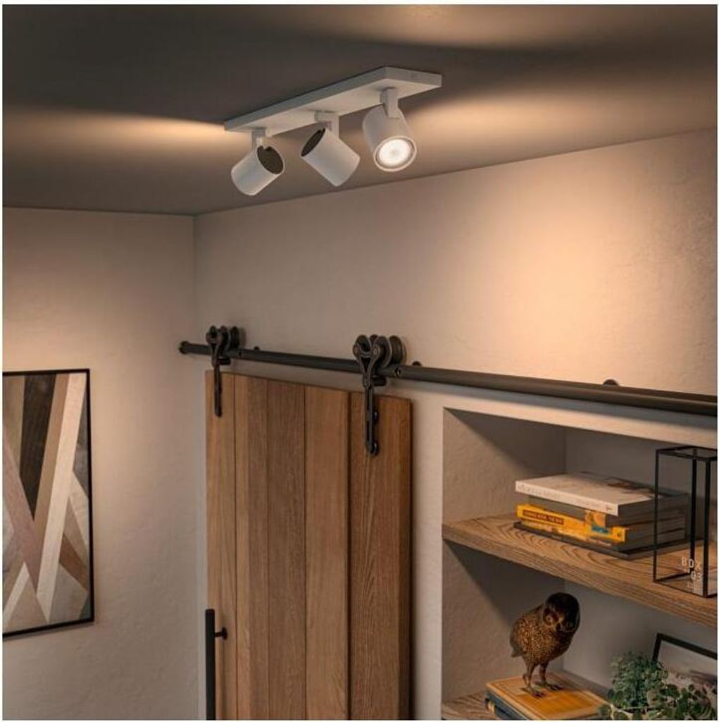 Philips Hue WA Runner Spot 3 flg. sw Wandleuchte, Produktbild 