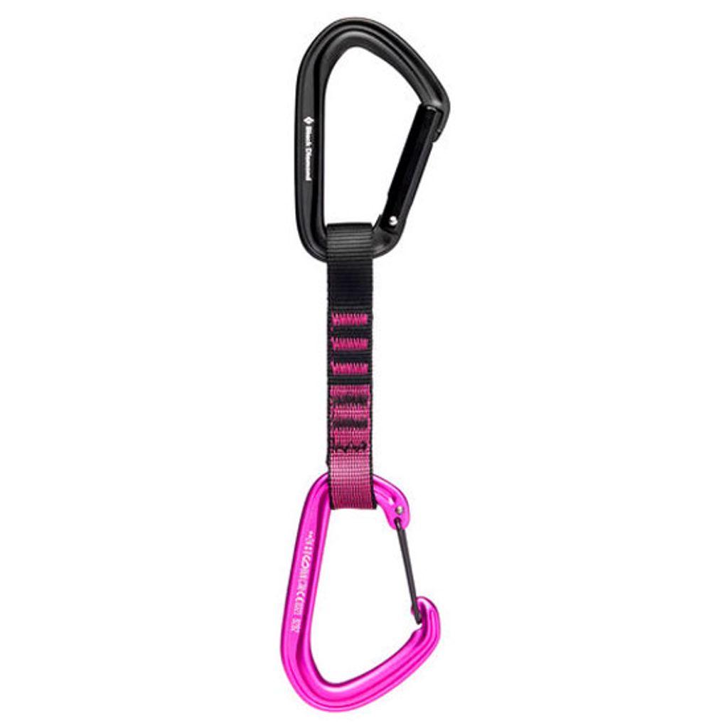 Black Diamond HotForge Hybrid Quickdraw 12cm Barva: rosa