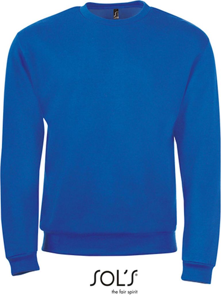 SOLs 01168 | Herren Sweatshirt Spider 50% Baumwolle / 50% Polyester - Farbe: Royal Blue - Größe: M
