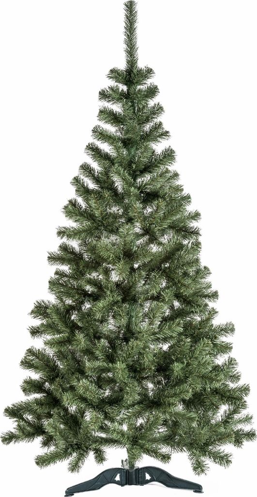 Aga Weihnachtsbaum Tanne Tannenbaum Christbaum 220 cm, Künstlicher Weihnachtsbaum, Tannenbaum mit ständer, Christbaum, Kunstbaum Weihnachten