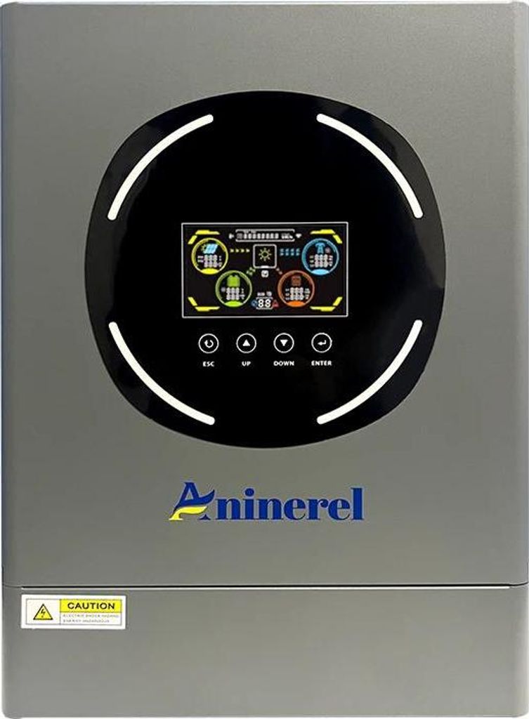 Hybrid-Solarwechselrichter, Dualausgang, integrierter MPPT, ANL-6200T-48L-W-PRO